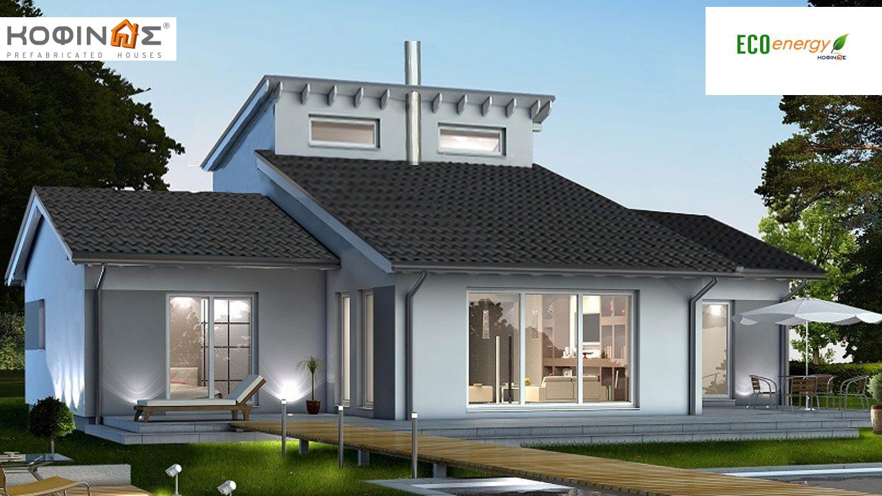 1-story house with attic IS-200, total surface of 200,00 m², covered roofed areas 2,50 m² featured image