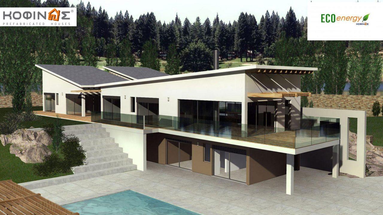 2-story house D-351, total surface of 351,80 m² , +Garage 61.75 m²(=413.55 m²),covered roofed areas 57.6 m²,balconies 26.00 m²0
