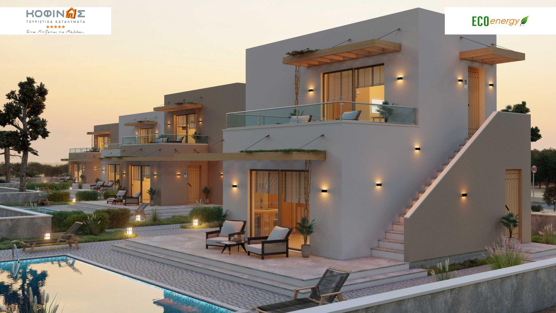 Hotely, pronájmy domů Kofinas-toyristika katalymata-turistické ubytování-turistické ubytování Kofinas s kódem E-78