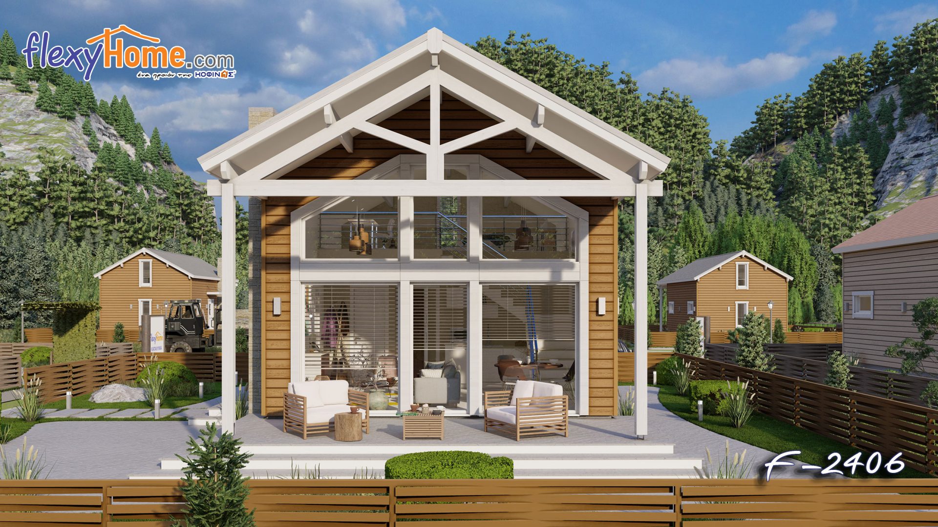 Kataskevi prokataskevasmenwn oikion kofinas, luxury houses, villas, green houses, eco friendly, touristika katalumata, tourist accomodation, kofinas