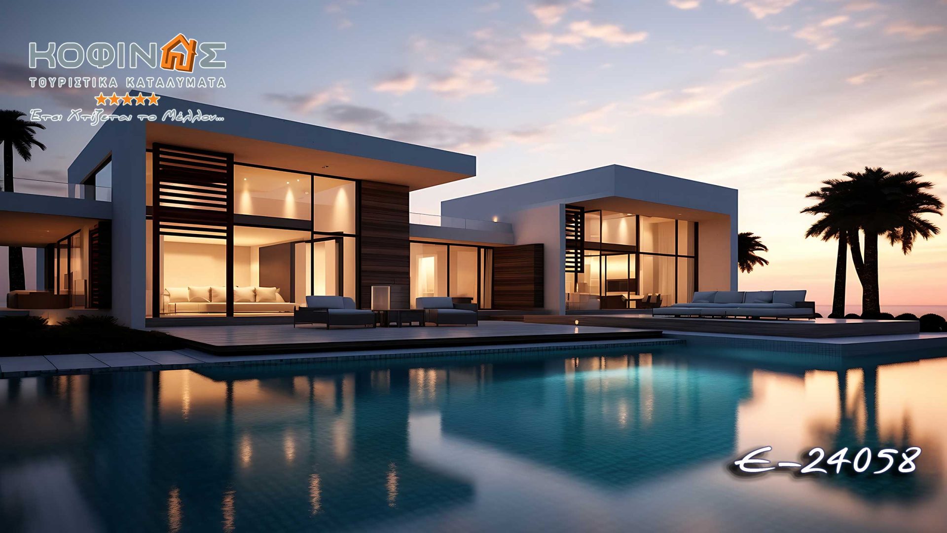 Kataskevi prokataskevasmenwn oikion kofinas, luxury houses, villas, green houses, eco friendly, touristika katalumata, tourist accomodation, kofinas