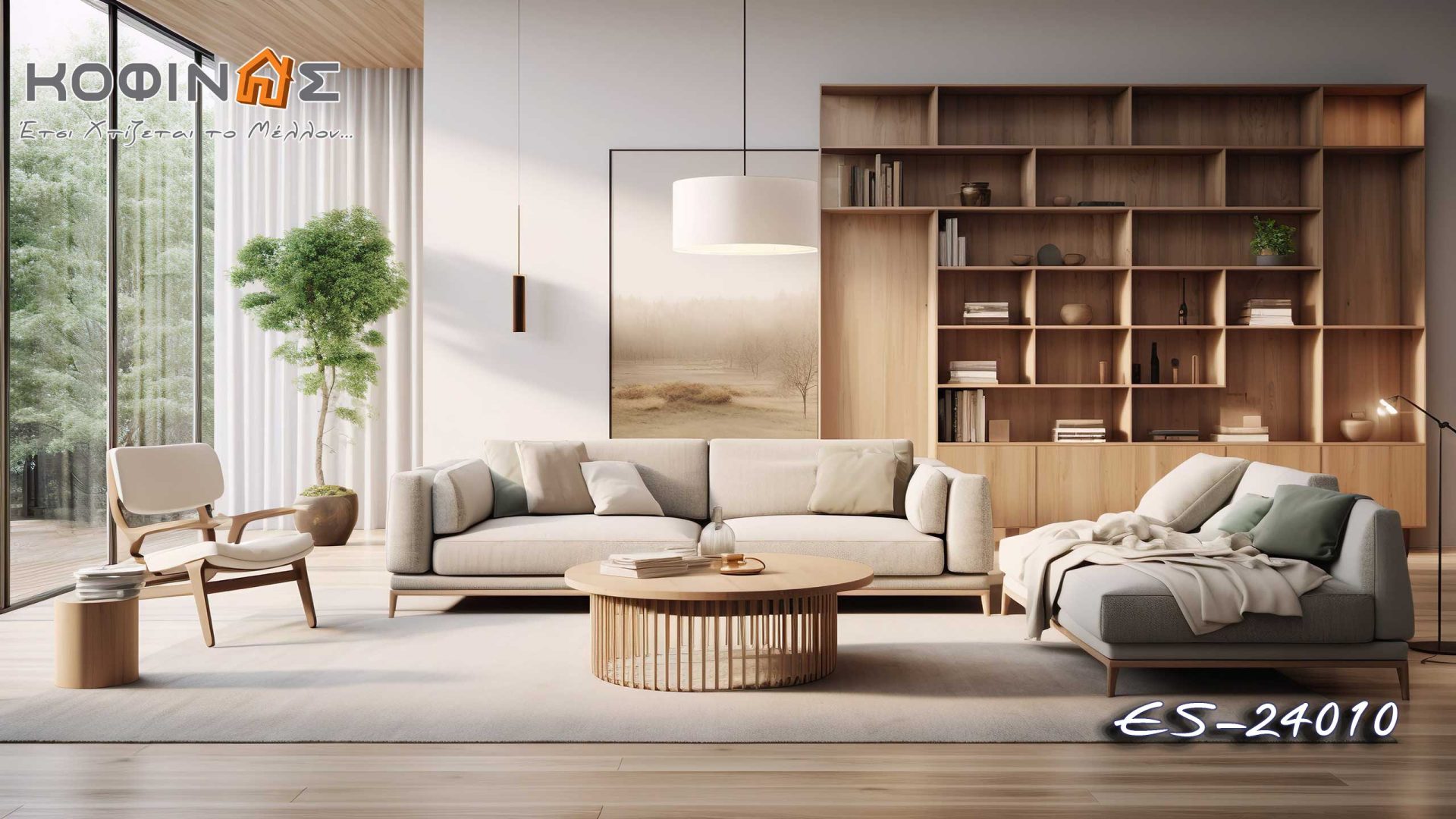 Proposals of living rooms design by kOFINAS SA