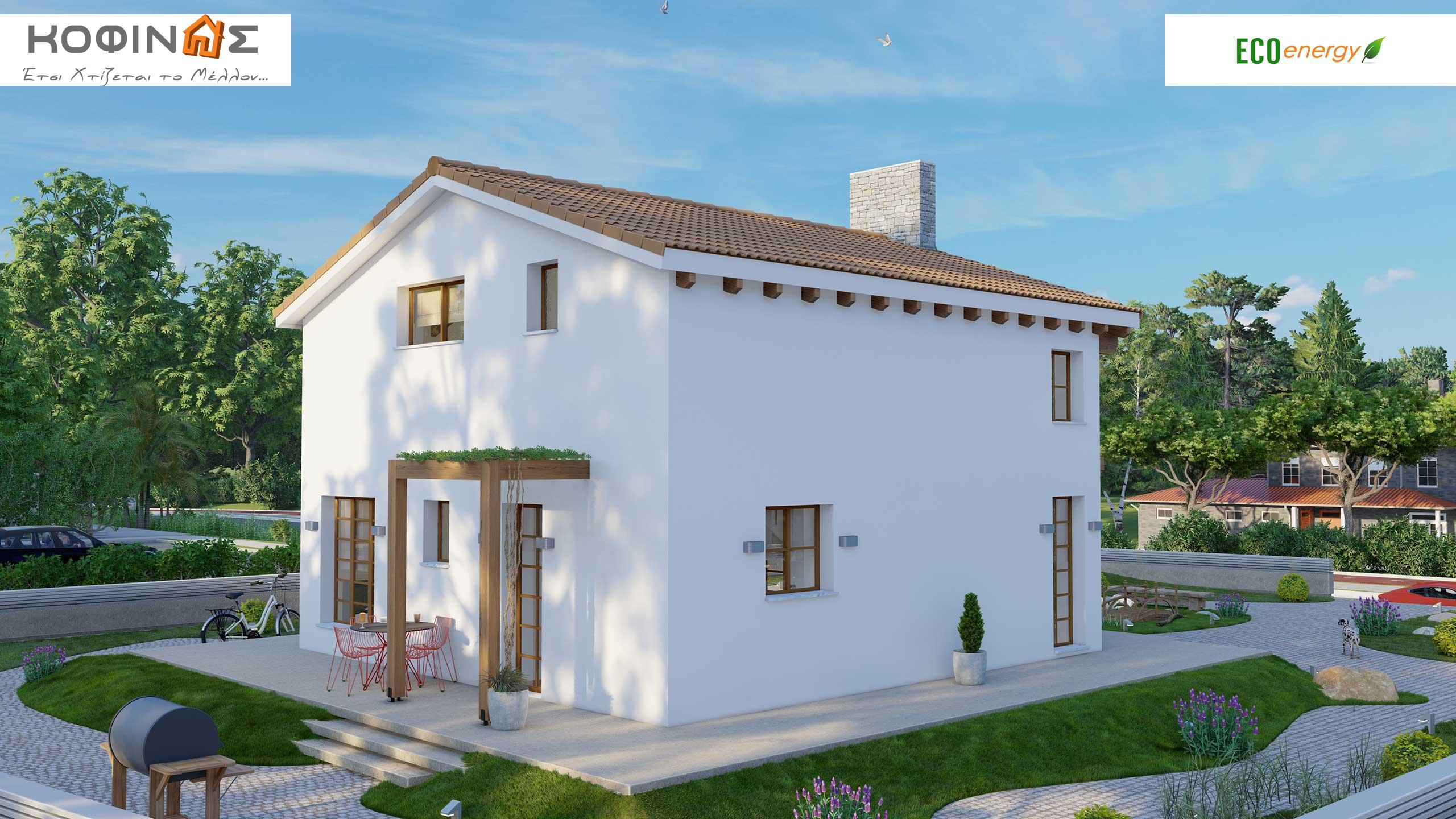 Prokataskeuasmena spitia KOFINAS SA, Energy apodosi, antiseismic, xamili katanalwsi, villa, oikologiki katoikia