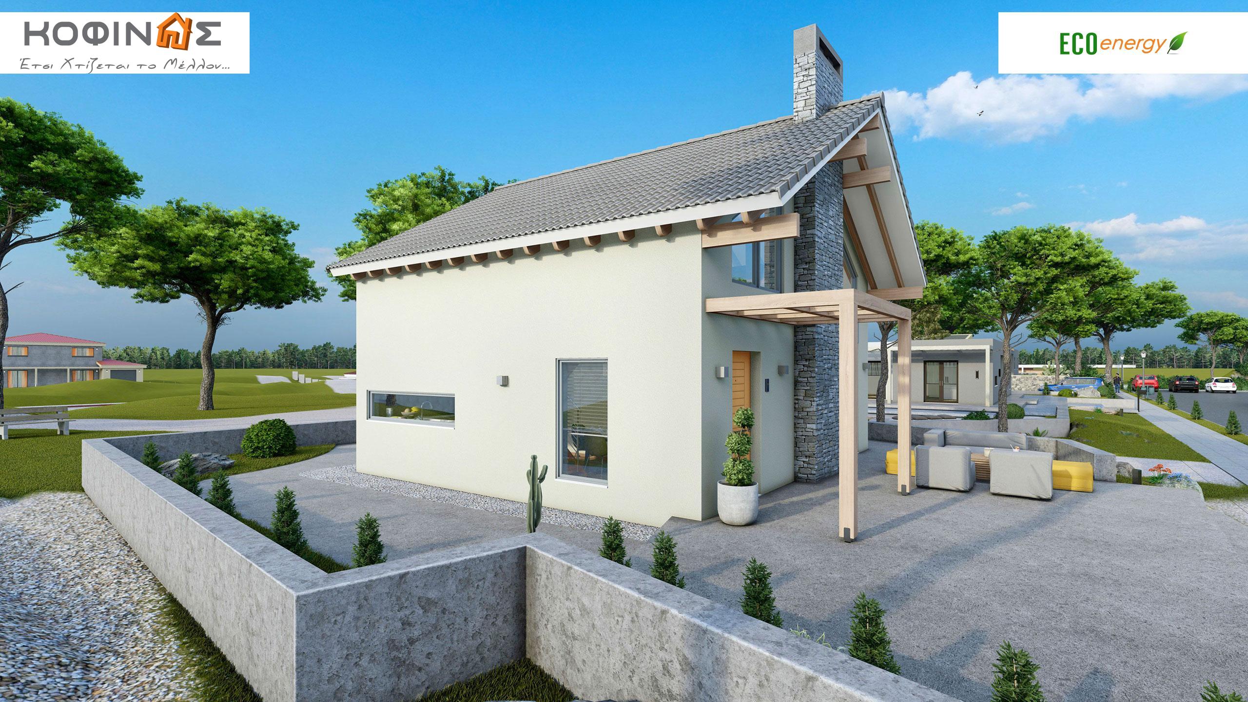 Prokataskeuasmena spitia KOFINAS SA, Energy apodosi, antiseismic, xamili katanalwsi, villa, oikologiki katoikia