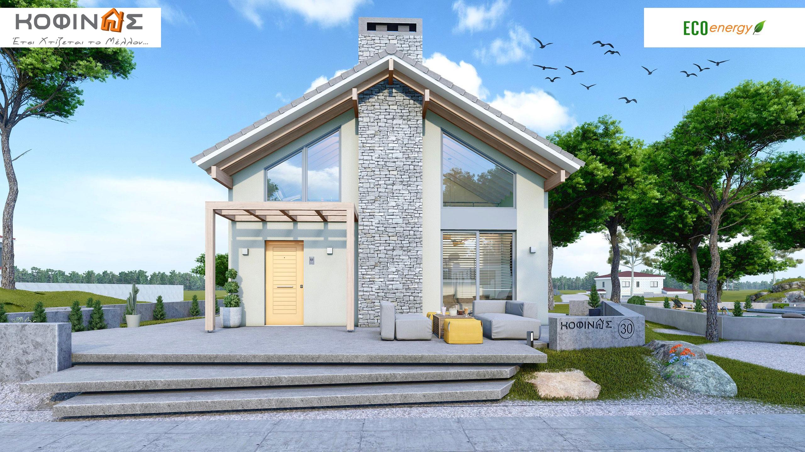 Prokataskeuasmena spitia KOFINAS SA, Energy apodosi, antiseismic, xamili katanalwsi, villa, oikologiki katoikia