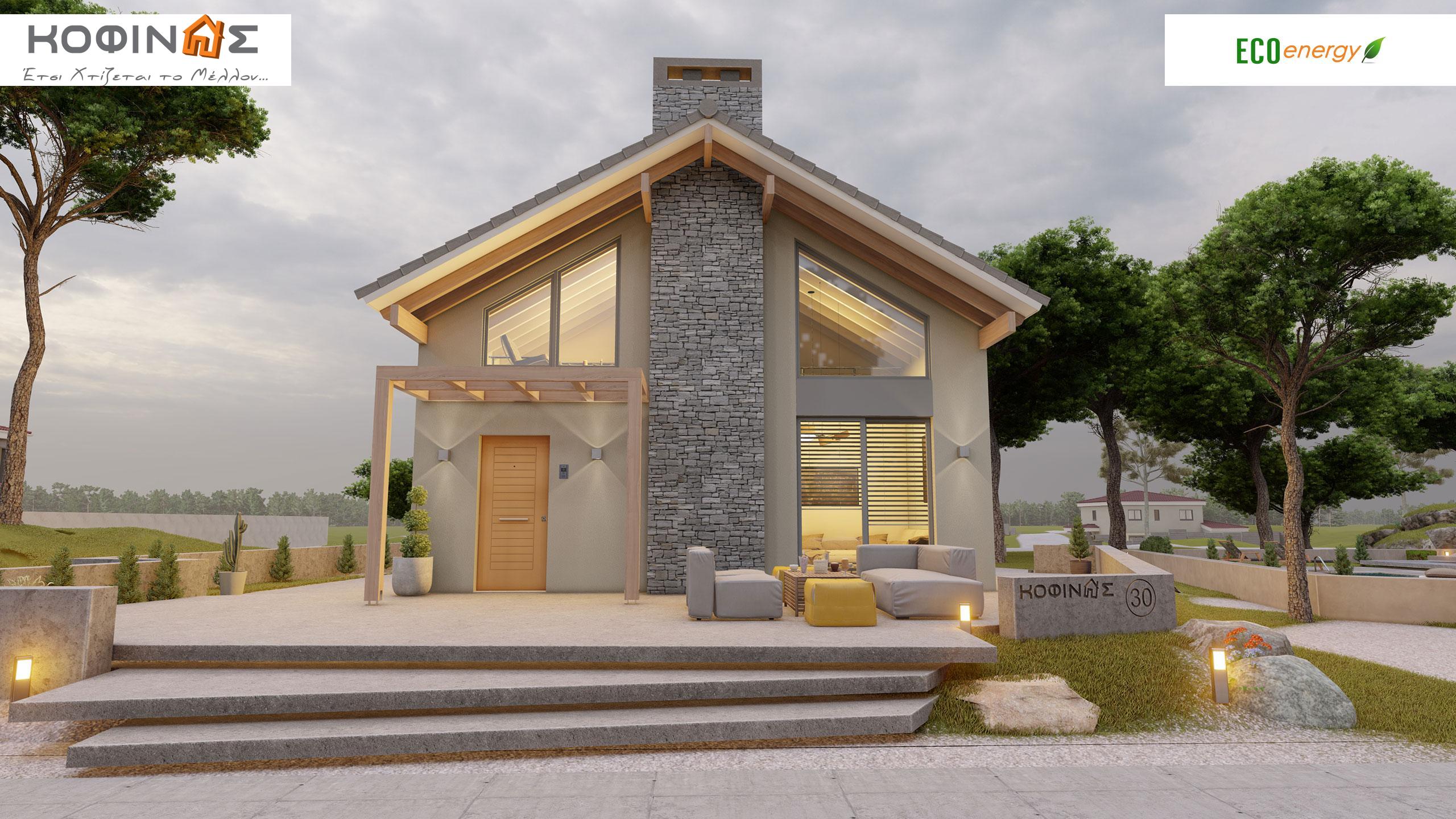 Prokataskeuasmena spitia KOFINAS SA, Energy apodosi, antiseismic, xamili katanalwsi, villa, oikologiki katoikia