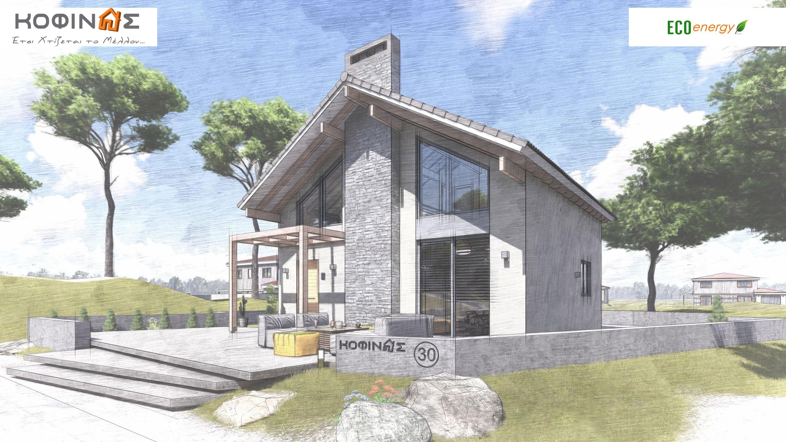 Prokataskeuasmena spitia KOFINAS SA, Energy apodosi, antiseismic, xamili katanalwsi, villa, oikologiki katoikia