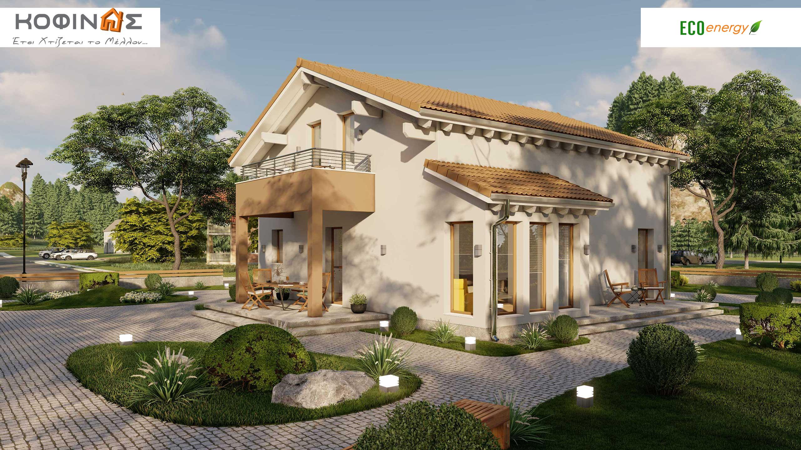 Prokataskeuasmena spitia KOFINAS SA, Energy apodosi, antiseismic, xamili katanalwsi, villa, oikologiki katoikia