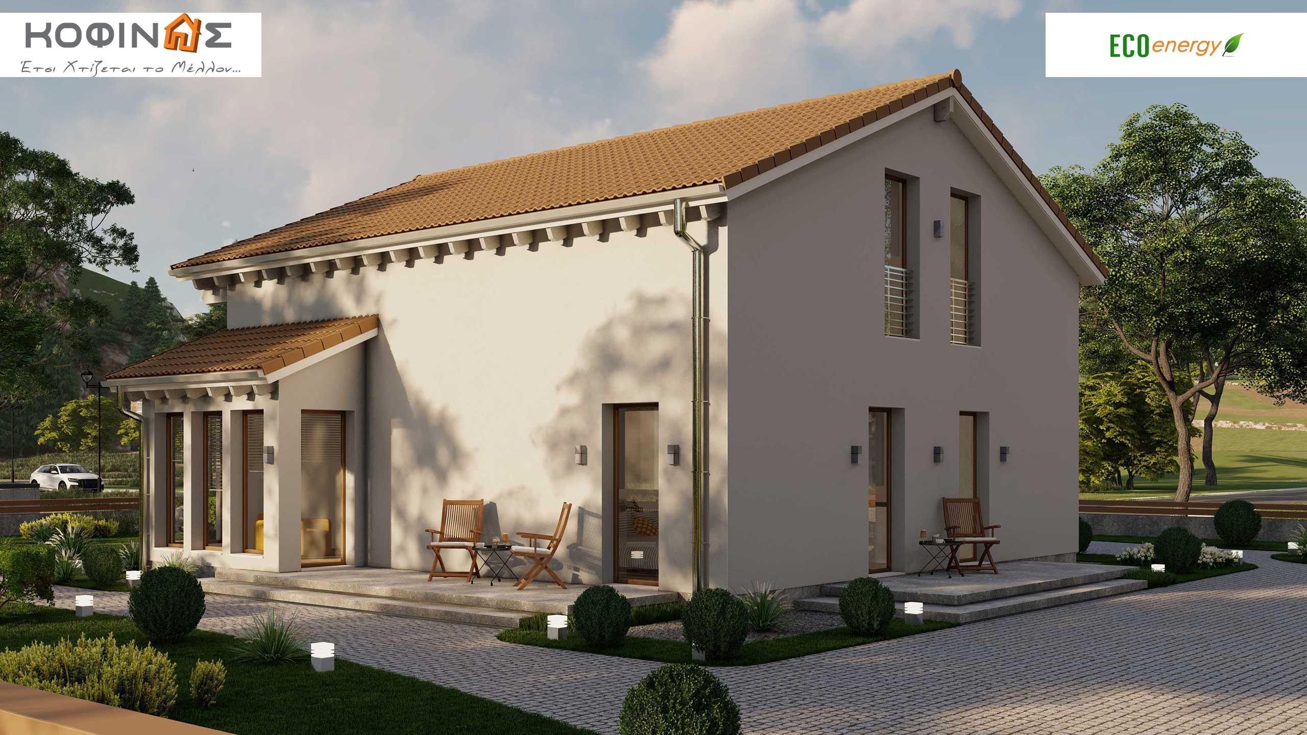 Prokataskeuasmena spitia KOFINAS SA, Energy apodosi, antiseismic, xamili katanalwsi, villa, oikologiki katoikia