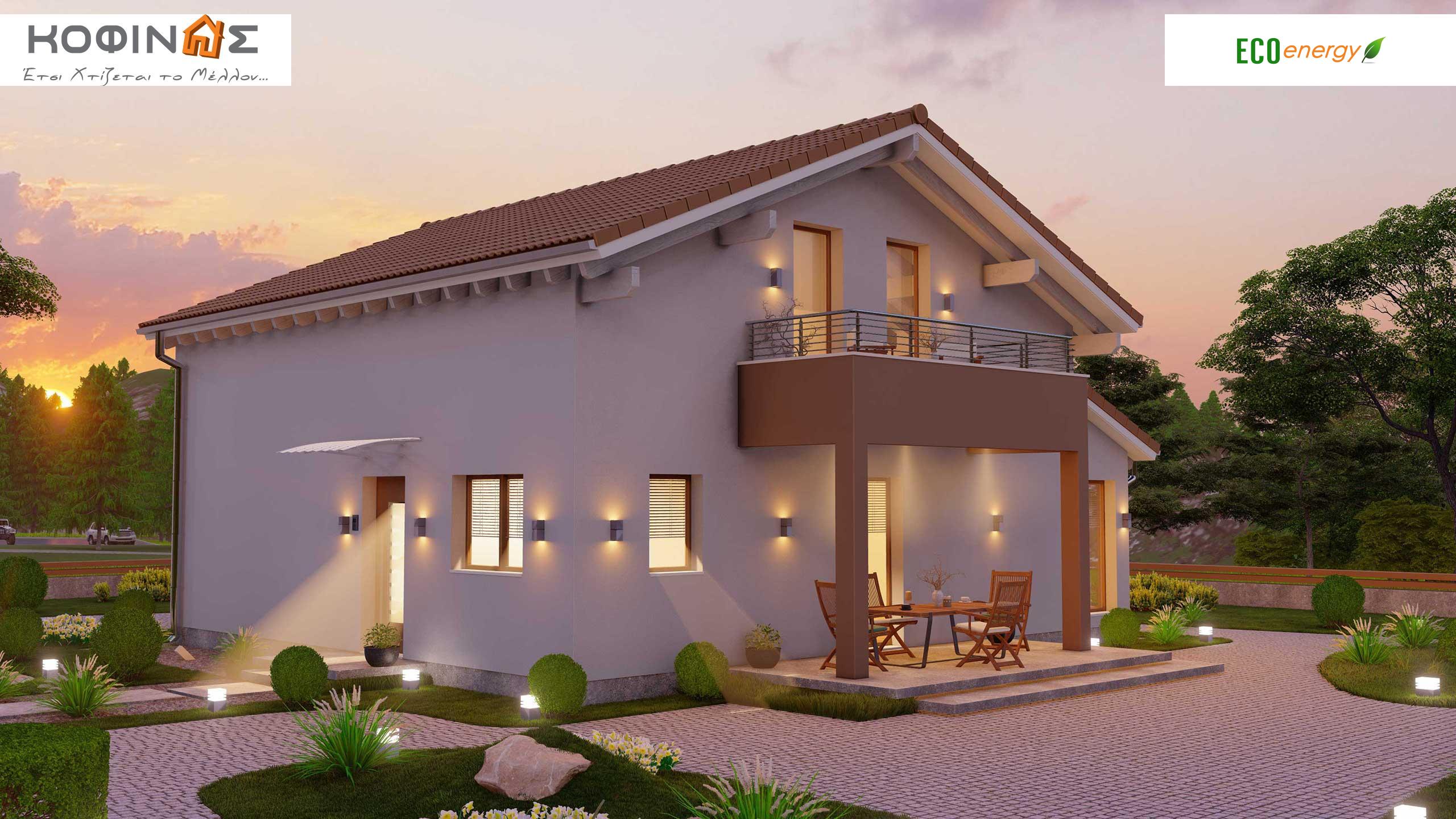 Prokataskeuasmena spitia KOFINAS SA, Energy apodosi, antiseismic, xamili katanalwsi, villa, oikologiki katoikia