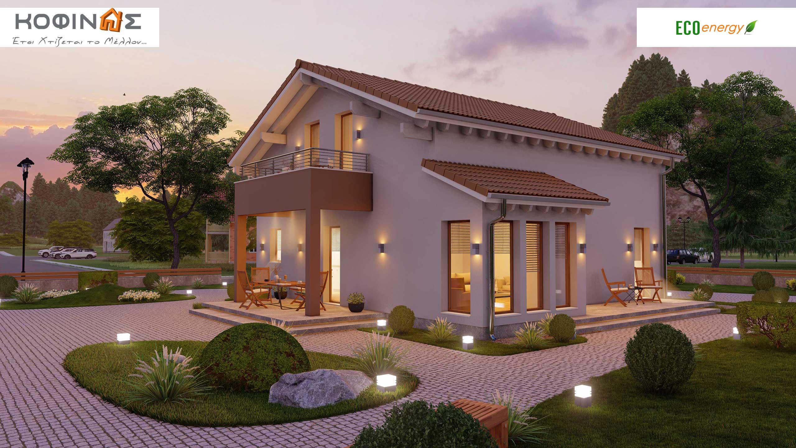 Prokataskeuasmena spitia KOFINAS SA, Energy apodosi, antiseismic, xamili katanalwsi, villa, oikologiki katoikia