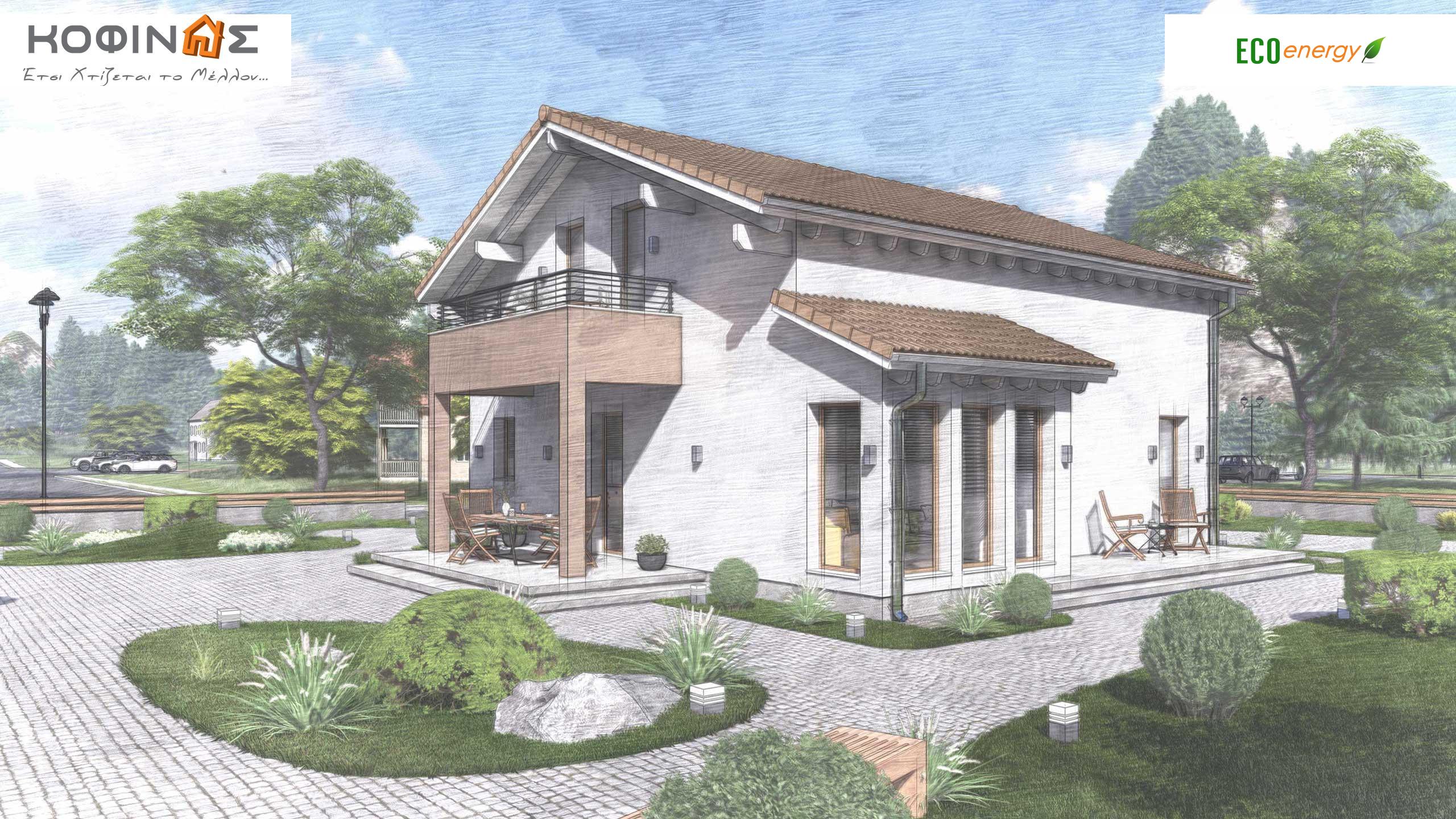 Prokataskeuasmena spitia KOFINAS SA, Energy apodosi, antiseismic, xamili katanalwsi, villa, oikologiki katoikia