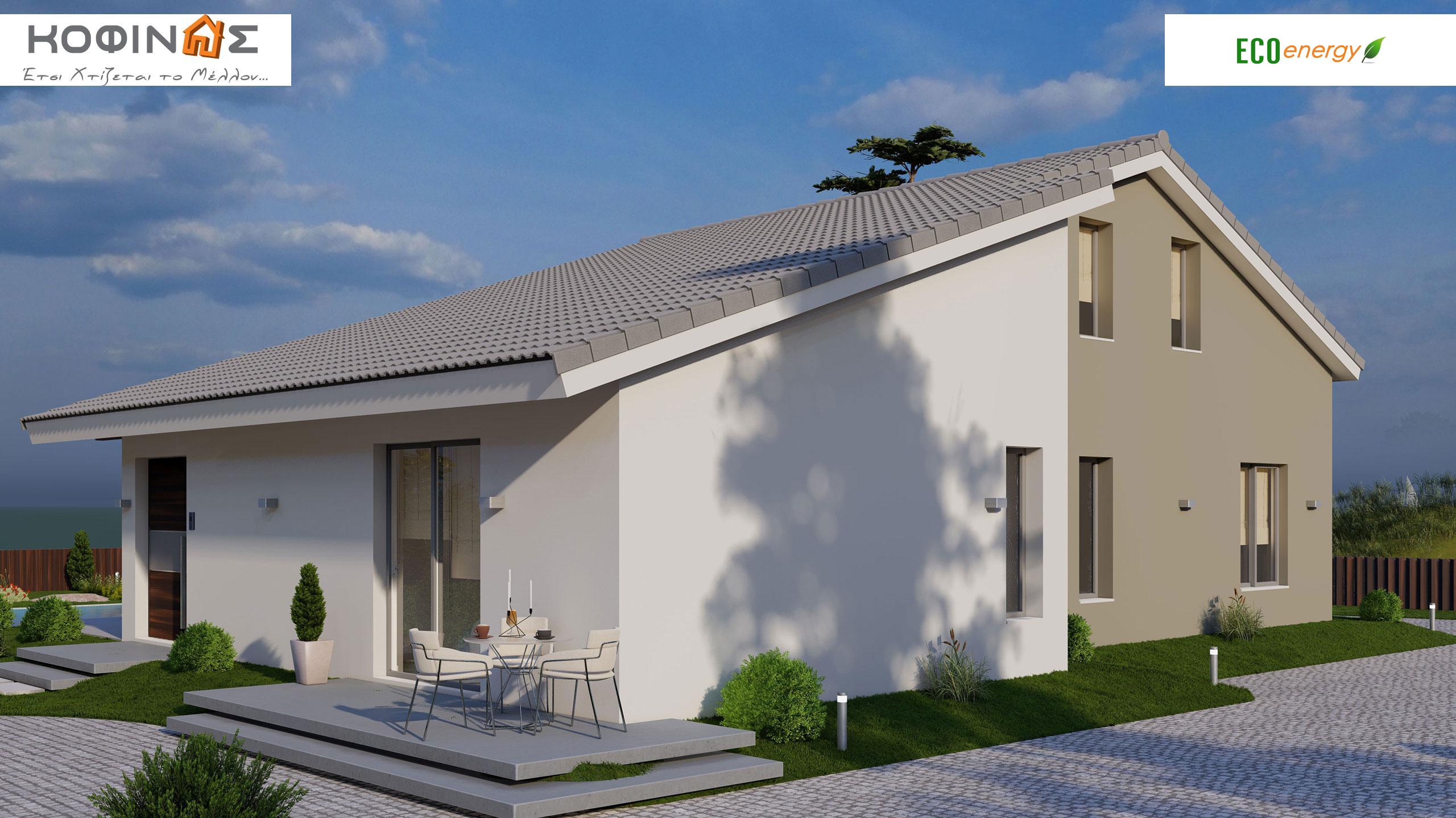 Prokataskeuasmena spitia KOFINAS SA, Energy apodosi, antiseismic, xamili katanalwsi, villa, oikologiki katoikia