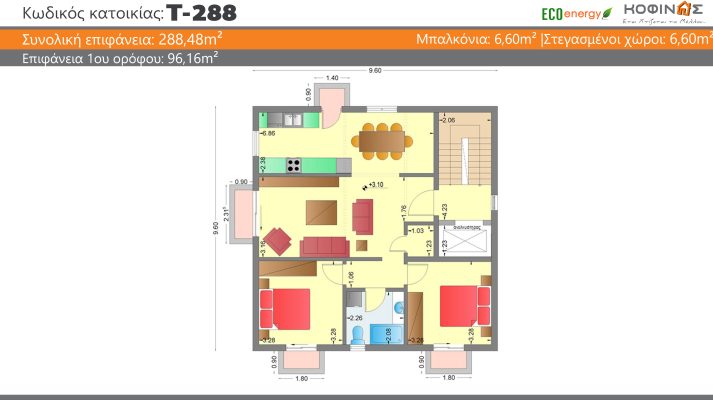 Prokataskeuasmena spitia KOFINAS SA, Energeiaki apodosi, antiseismika, xamili katanalwsi, villa,oikologiki katoikia
