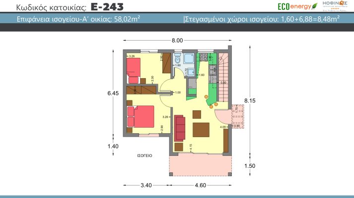 Prokataskeuasmena spitia KOFINAS SA, Energeiaki apodosi, antiseismika, xamili katanalwsi, villa,oikologiki katoikia