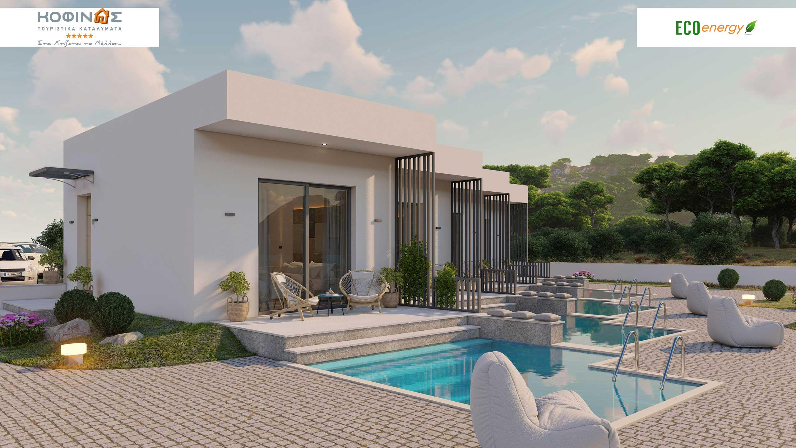 Ξενοδοχεία σπίτια προκάτ Kofinas-toyristika katalymata-tourist accomodation-Τουριστικό κατάλυμα Κοφινάς με κωδικό Ε-103a