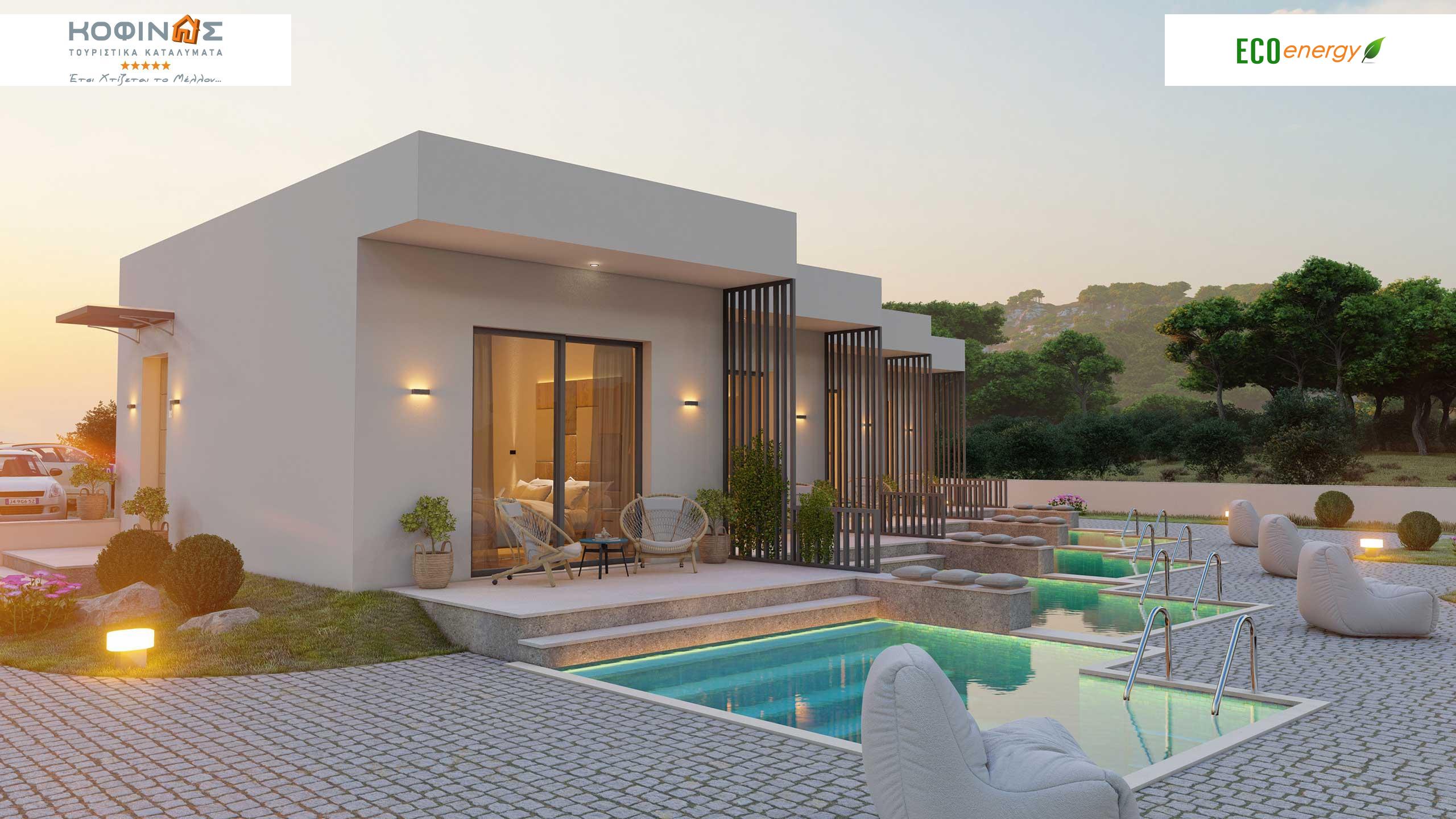 Ξενοδοχεία σπίτια προκάτ Kofinas-toyristika katalymata-tourist accomodation-Τουριστικό κατάλυμα Κοφινάς με κωδικό Ε-103a