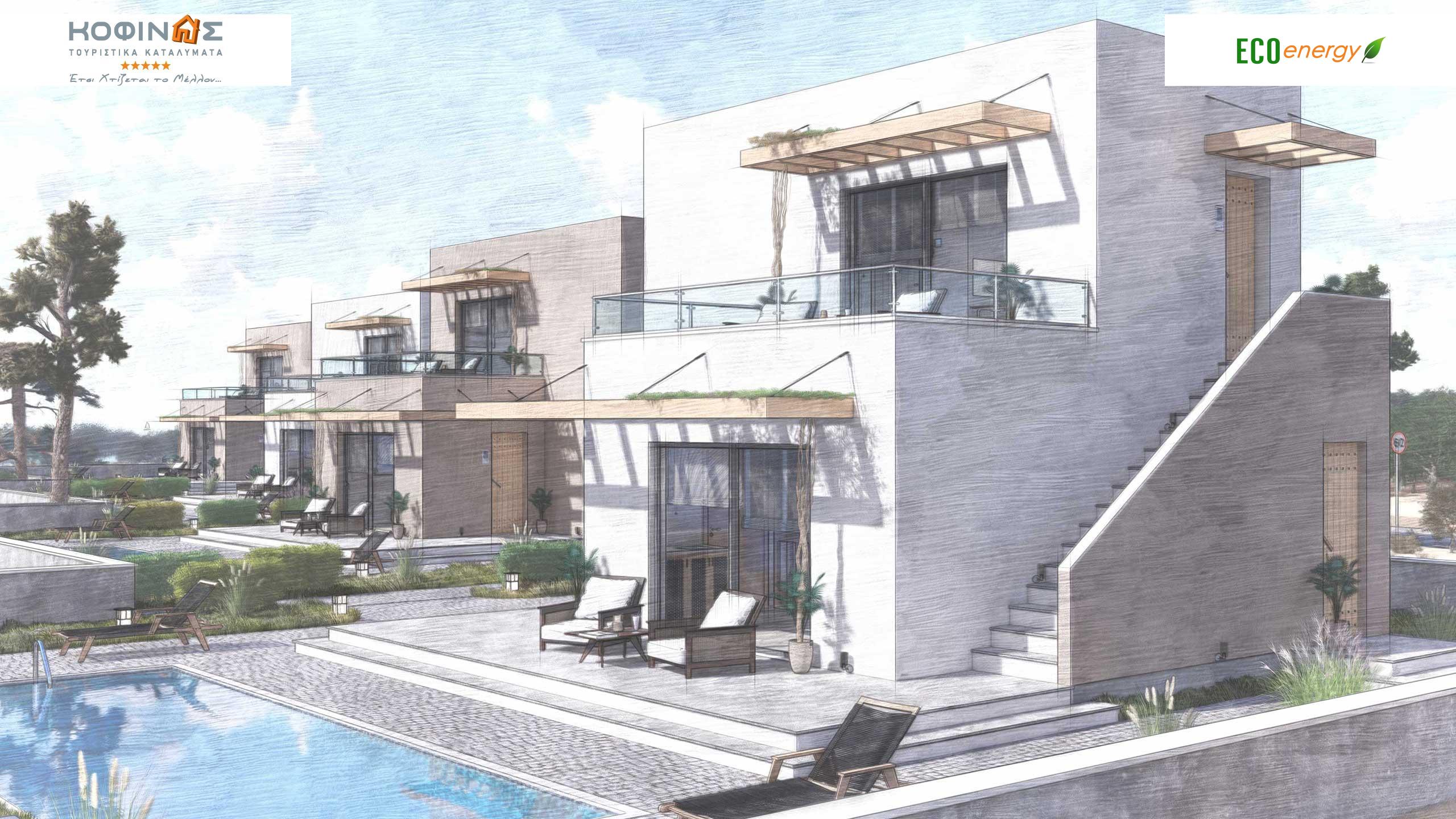 Ξενοδοχεία σπίτια προκάτ Kofinas-toyristika katalymata-tourist accomodation-Τουριστικό κατάλυμα Κοφινάς με κωδικό Ε-78