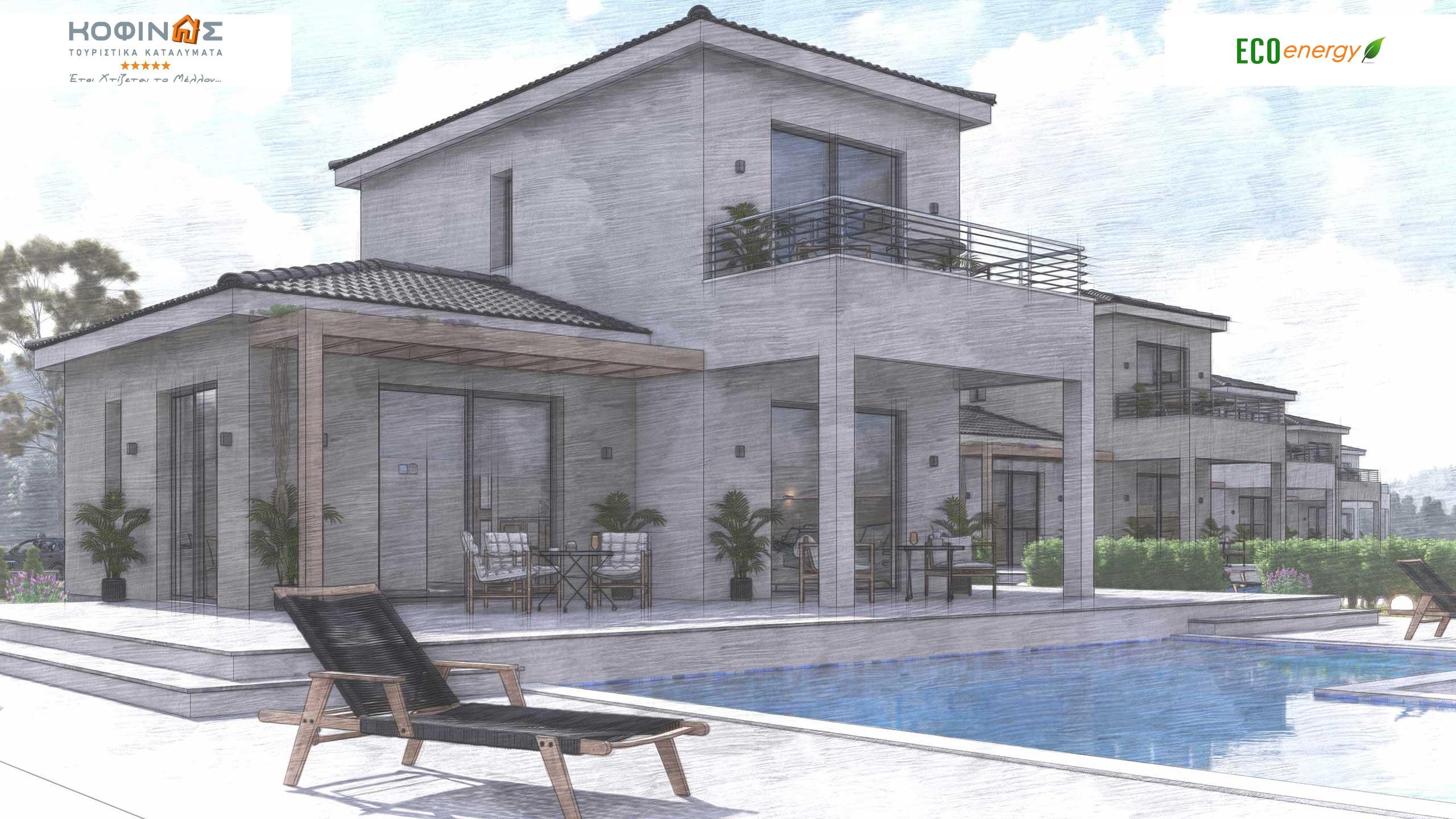 Ξενοδοχεία σπίτια προκάτ Kofinas-toyristika katalymata-tourist accomodation-Τουριστικό κατάλυμα Κοφινάς με κωδικό Ε-89