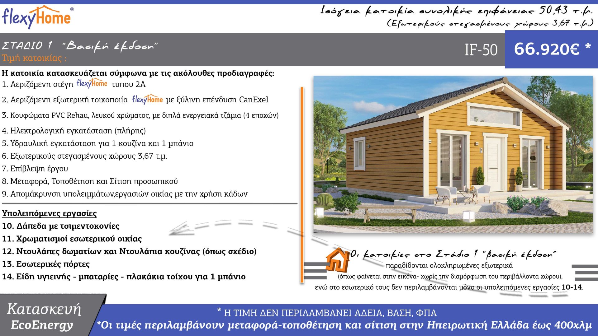 Timokatalogos-IF-50-Νέος τιμοκατάλογος-Κοφινάς προκατασκευασμένα σπίτια