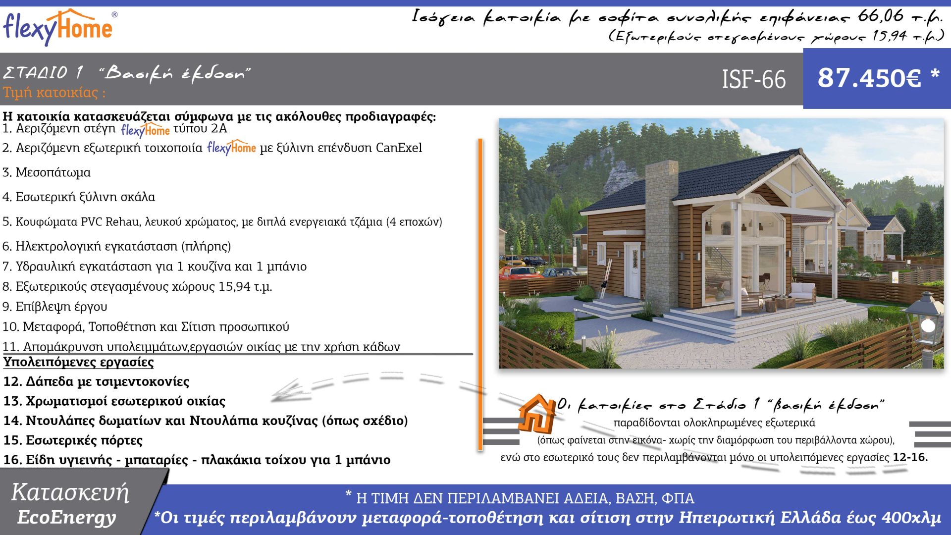 FlexyHome-ISF-66-τιμοκατάλογος-Νέος τιμοκατάλογος-Κοφινάς προκατασκευασμένα σπίτια