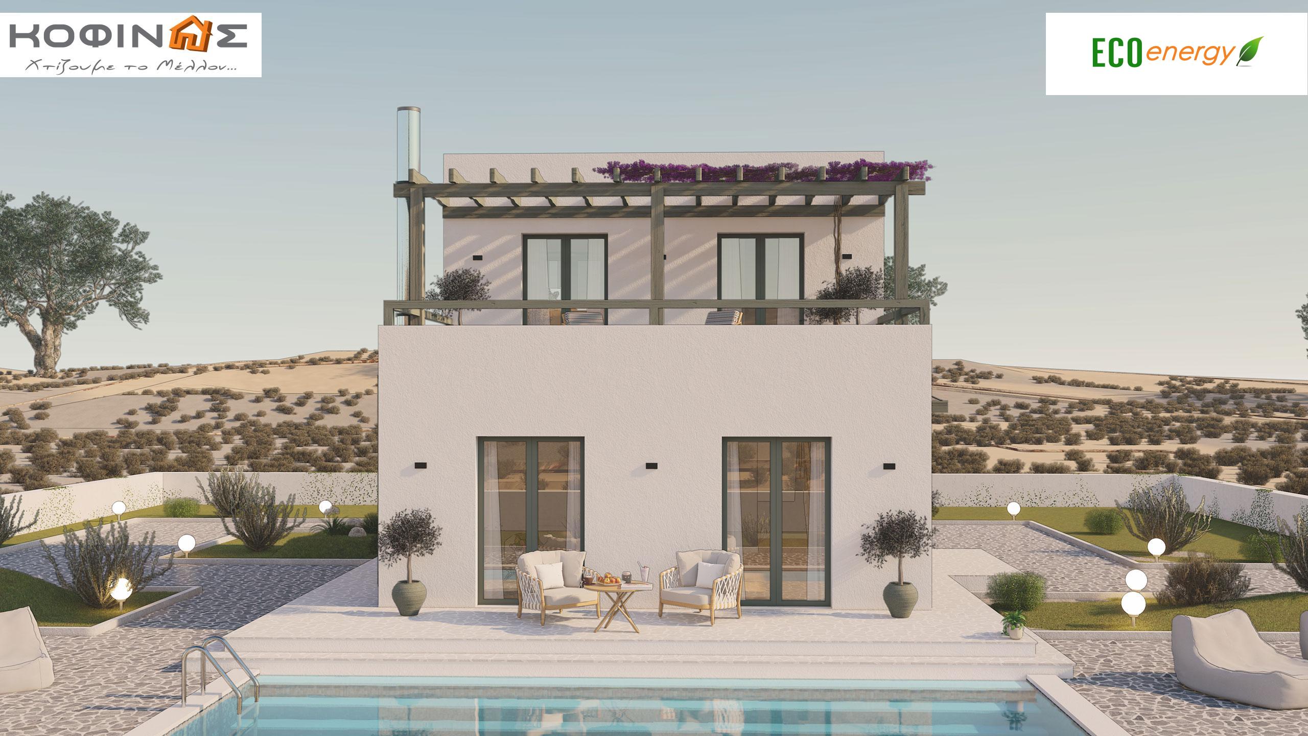 ΚΟΦΙΝΑΣ-Wohnhaus – So wird die Zukunft gebaut – Grundrisse – Zweigeschossig