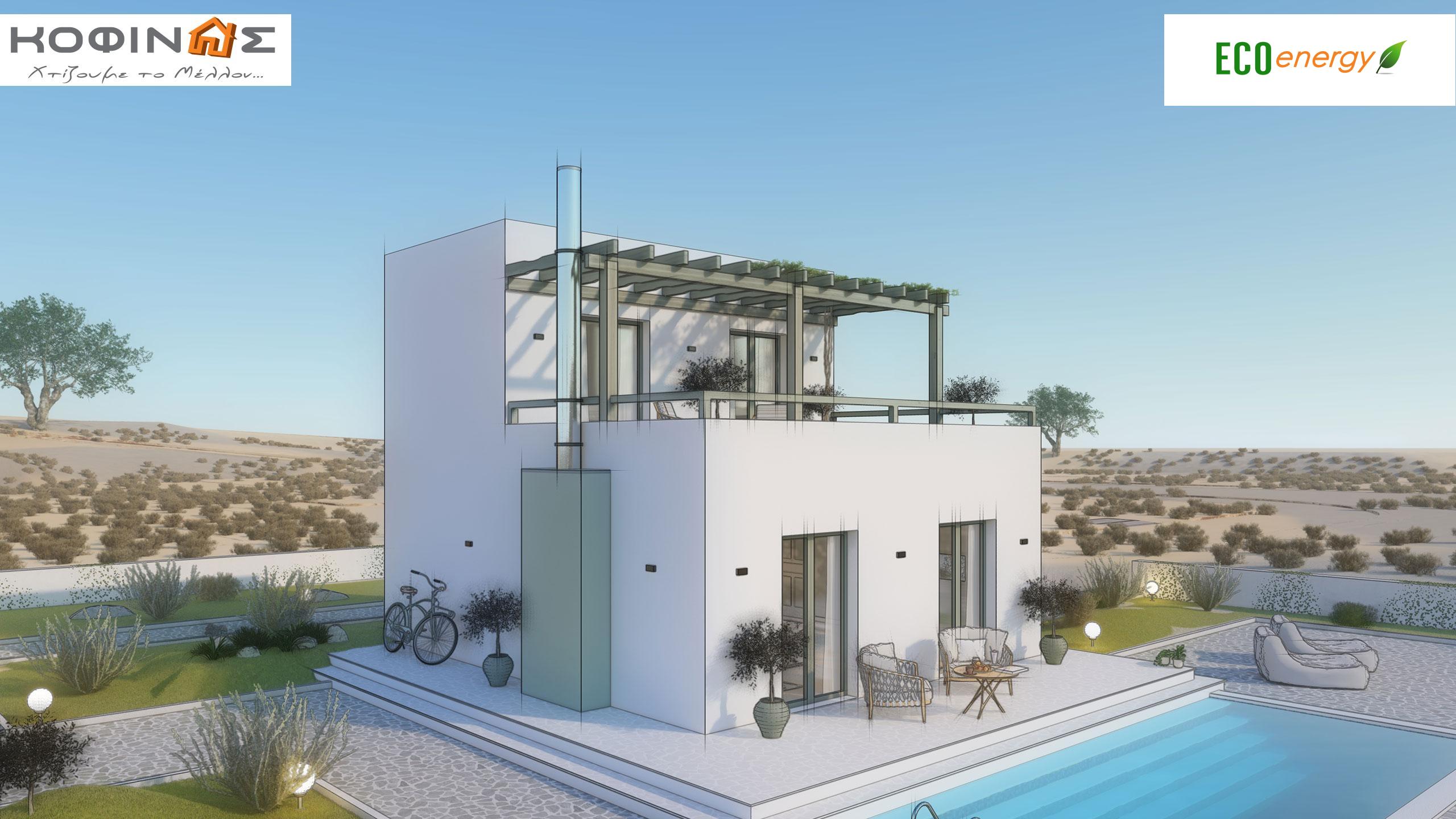 ΚΟΦΙΝΑΣ-Wohnhaus – So wird die Zukunft gebaut – Grundrisse – Zweigeschossig