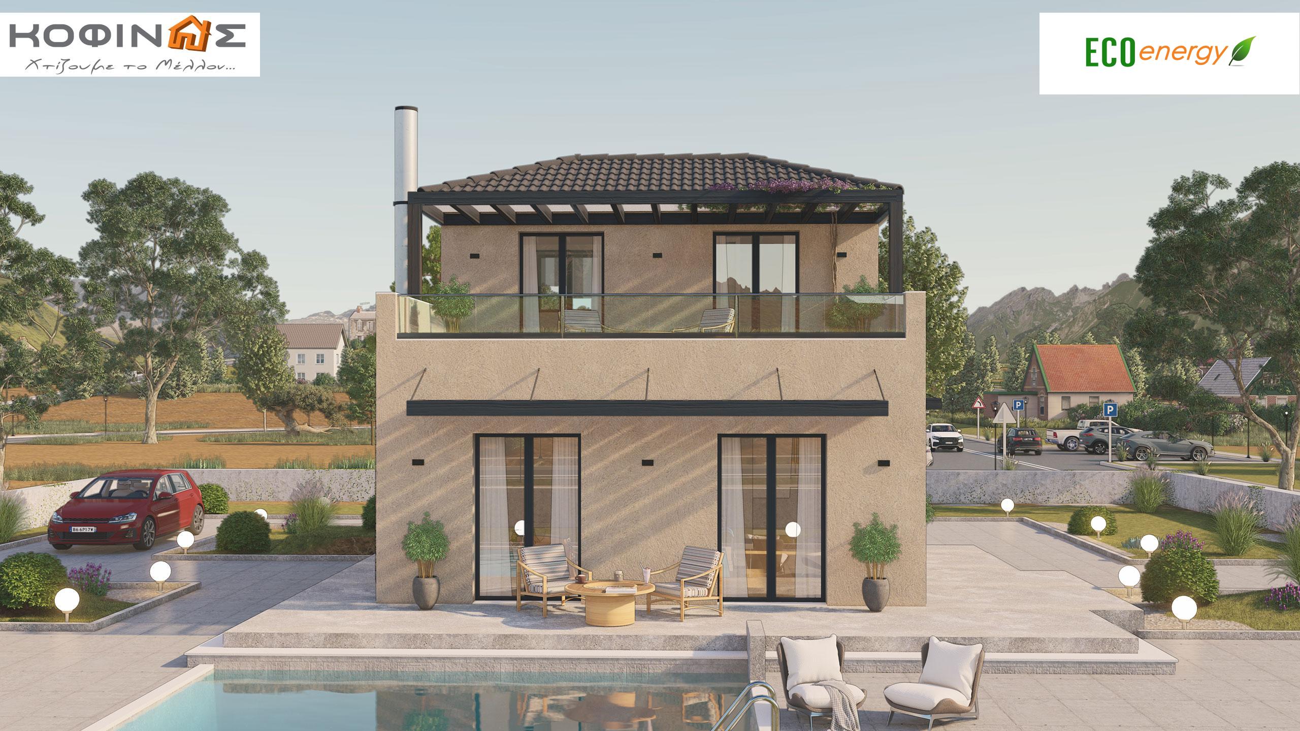 ΚΟΦΙΝΑΣ-Wohnhaus – So wird die Zukunft gebaut – Grundrisse – Zweigeschossig