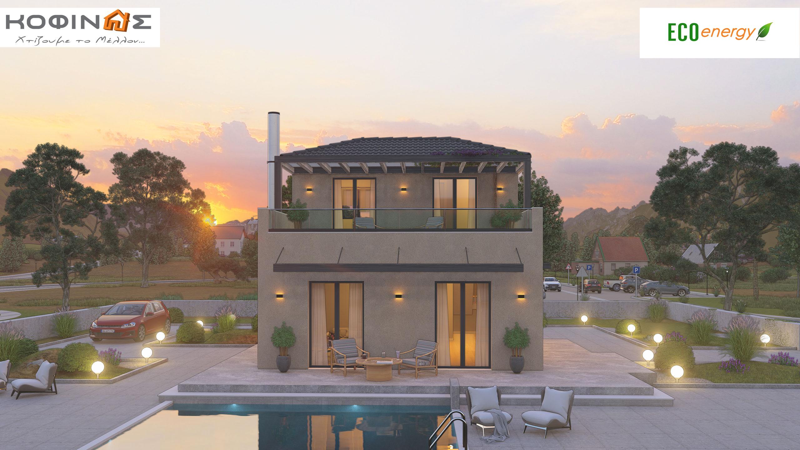 ΚΟΦΙΝΑΣ-Wohnhaus – So wird die Zukunft gebaut – Grundrisse – Zweigeschossig