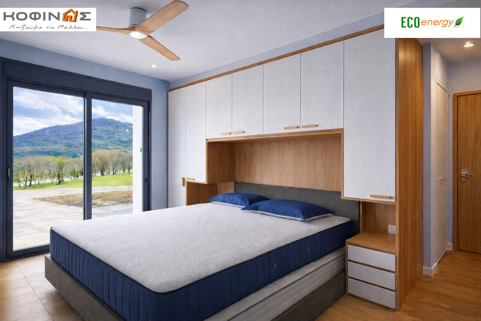 ΚΟΦΙΝΑΣ-Wohnhaus – So wird die Zukunft gebaut – Grundrisse – Zweigeschossig